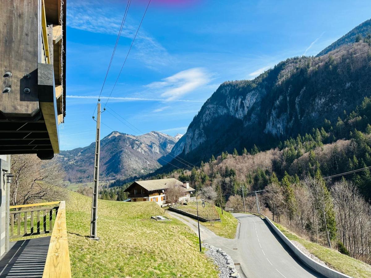 Chalet Du Bonheur Vila Bonnevaux  Exterior foto