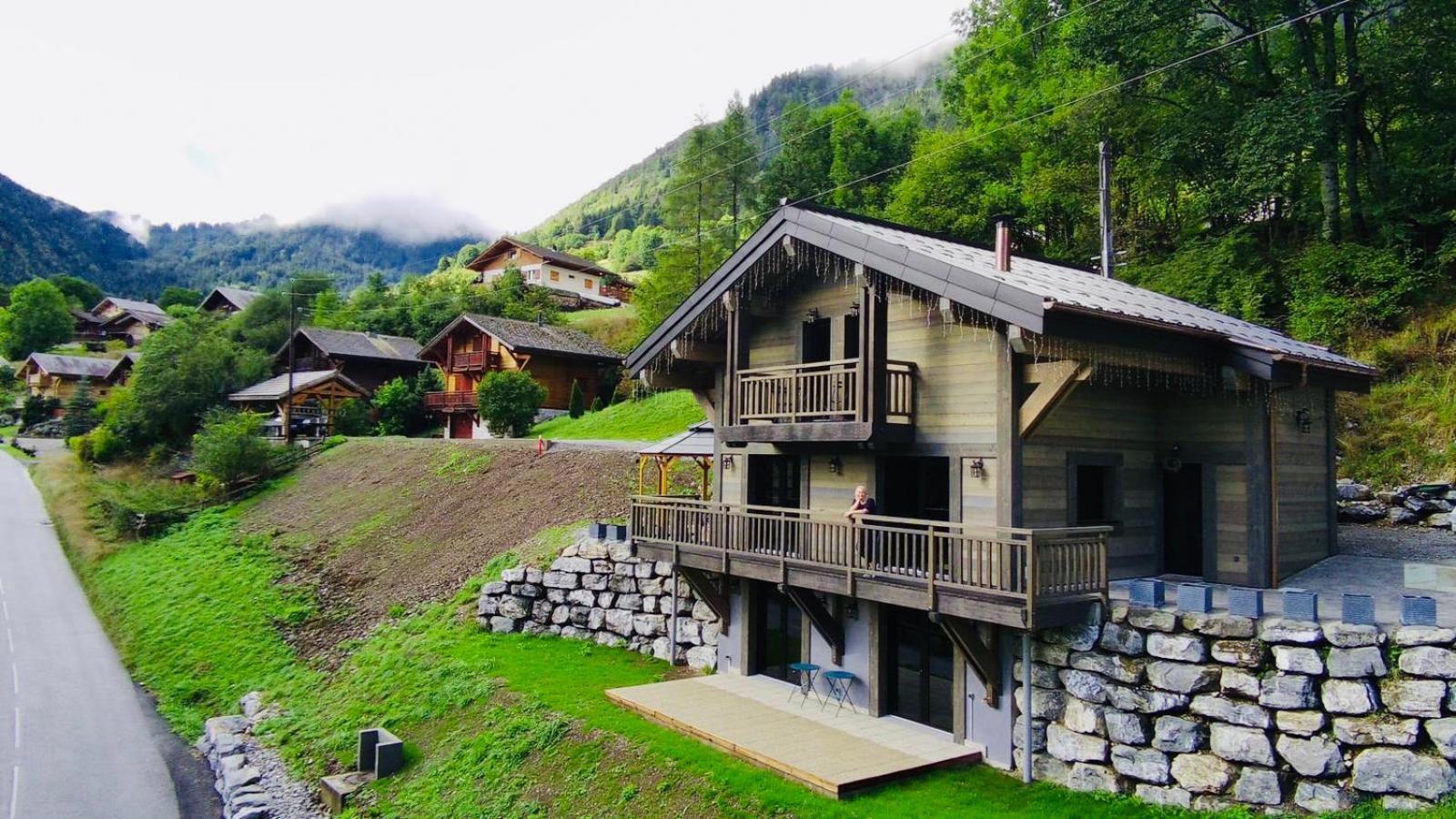 Chalet Du Bonheur Vila Bonnevaux  Exterior foto