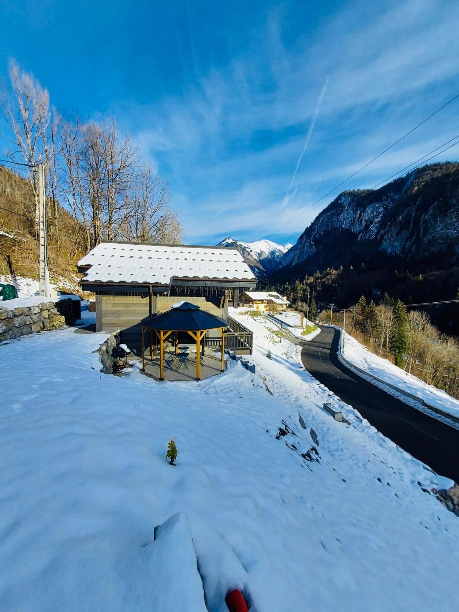 Chalet Du Bonheur Vila Bonnevaux  Exterior foto