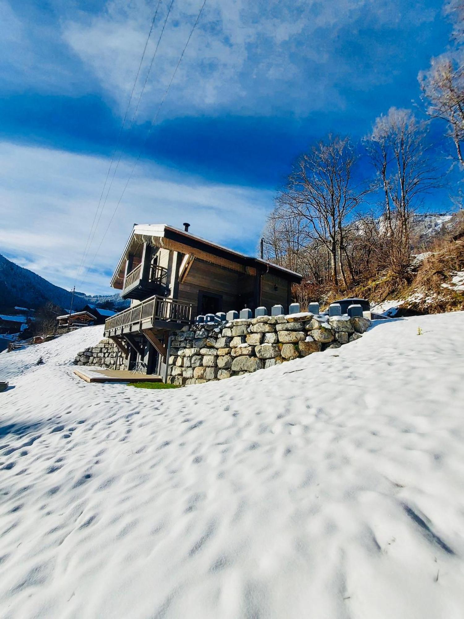 Chalet Du Bonheur Vila Bonnevaux  Exterior foto