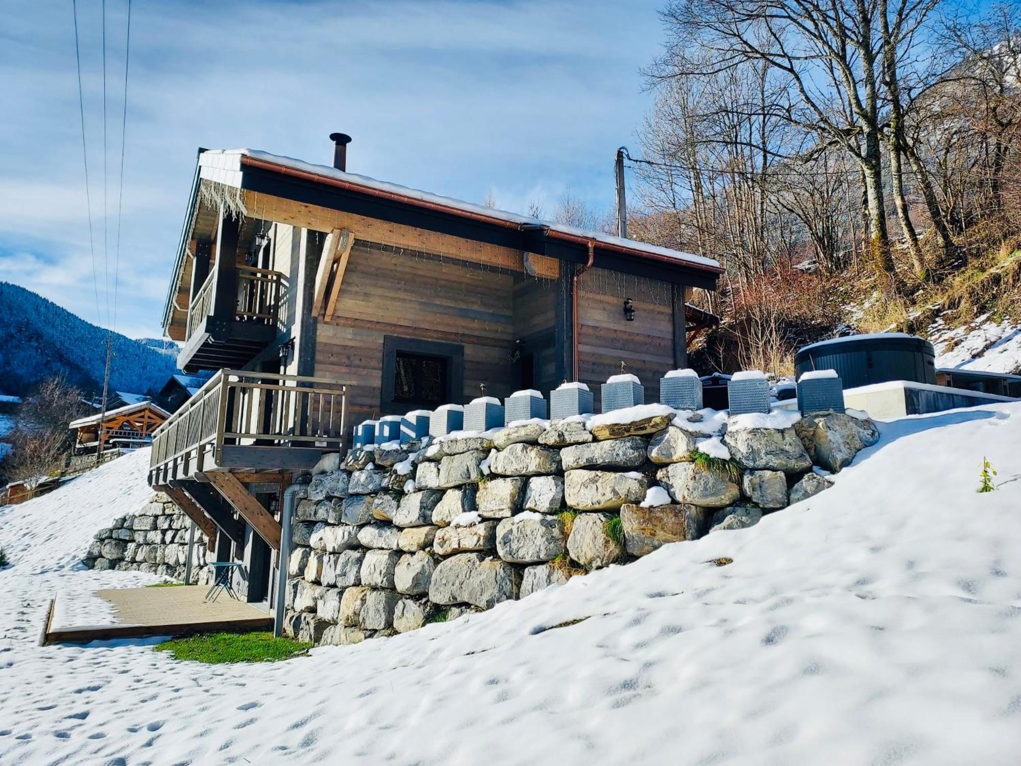 Chalet Du Bonheur Vila Bonnevaux  Exterior foto